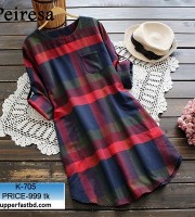 ladies dress-k-705
