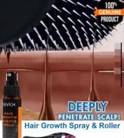 Hair spray and roller