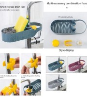 OBS.Multifunctional sink drain rack