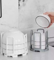 OBS.Rice Bowl Stacking Storage Rack