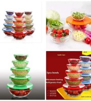 OBS.5 pcs bowel set with lid