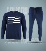 Sweatshirt & Trowser Combo Set (Navy-Blue-111)