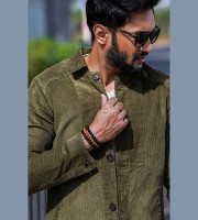 FF3.Cord Jacket -FF-688(Olive)