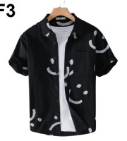 FA3.Half Sleeve Casual Shirt F3-(Only Shirt)