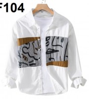 FA3.Full Sleeve Casual Shirt F104-(Only Shirt)