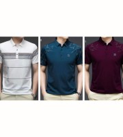 Men's Premium high quality Polo Shirt Combo Set-3 Piece