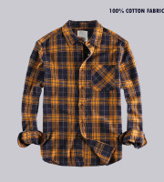 CT1.CHK Print Shirt-Yellow