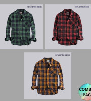 CT1.3Pcs CHK -Green+Meroon+Yellow