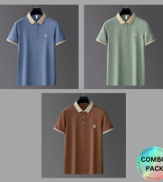 EF1.3 Pcs Premium China Cotton Polo-(101+102+104)