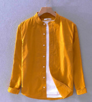 CT2.1Pcs Full Sleeve Ban coler shirt–(Kathali)