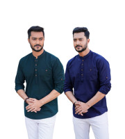 CT3.2 Pcs Long Sleeve Katua-(Botol Green+Blue)