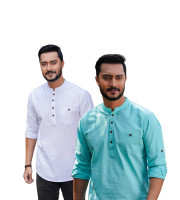 CT3.2 Pcs Long Sleeve Katua-(Pest+White)