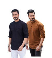 CT3.2 Pcs Long Sleeve Katua-(Black+Benson)