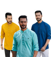 CT3.3 Pcs Long Sleeve Katua-(Any Color)