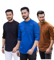 CT3.3 Pcs Long Sleeve Katua-(Black+Petrol+Benson)