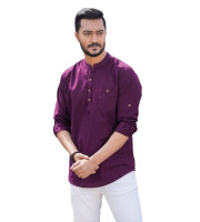 CT3.1 Pcs Long Sleeve Katua-(Purple)