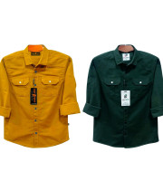 CT5.2 Pcs Full Sleeve NDP-Kathali+Bottle Green