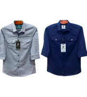 CT5.2 Pcs Full Sleeve NDP-Ash+Navy Blue