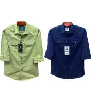 CT5.2 Pcs Full Sleeve NDP-Lemon+Navy Blue