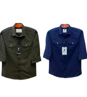 CT5.2 Pcs Full Sleeve NDP-Olive+Navy Blue