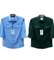 CT5.2 Pcs Full Sleeve NDP-Sky Blue+Bottle Green