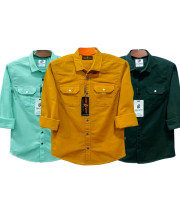 CT5.3 Pcs Full Sleeve NDP-Kathali+Pest+Bottle Green