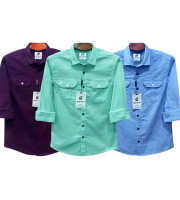 CT5.3 Pcs Full Sleeve NDP-Purple+Pest+Sky Blue
