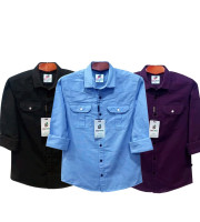 CT5.3 Pcs Full Sleeve NDP-SkyBlue+Black+Purple