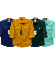 CT5.4 Pcs Full Sleeve NDP-Kathali+NavyBlue+Bottle Green+Pest