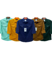 CT5.4 Pcs Full Sleeve NDP-NavyBlue+Kathal+Pest+Benson+BottleGreen
