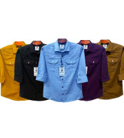 CT5.4 Pcs Full Sleeve NDP-SkyBlue+Black+Kathali+Purple+Benson