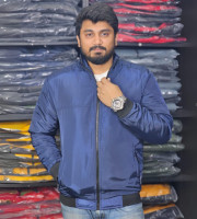 BM1.Jacket -Solid Navy Blue