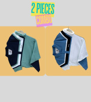 2 Pcs Polo Shirt-(13+15)