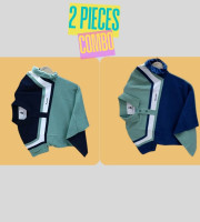 2 Pcs Polo Shirt-(13+12)