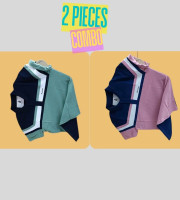 2 Pcs Polo Shirt-(13+11)