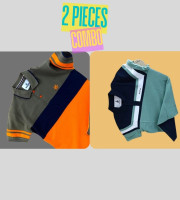 2 Pcs Polo Shirt-(09+13)