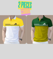 2 Pcs Polo Shirt-(05+06-)