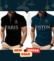 2 Pcs Polo Shirt-(29+28)