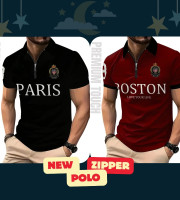2 Pcs Polo Shirt-(29+27)
