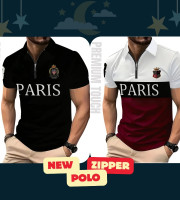 2 Pcs Polo Shirt-(29+30)