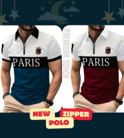2 Pcs Polo Shirt-(31+30)