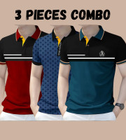 CB1.3 Pcs Polo Shirt-(08+01)