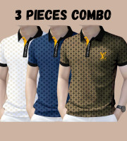 CB1.3 Pcs Polo Shirt-(08+01)