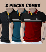 CB1.3 Pcs Polo Shirt-(08+01)