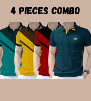 CB1.4 Pcs Polo Shirt-(08+01)