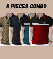 CB1.4 Pcs Polo Shirt-(08+01)