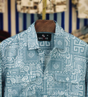 SBD5.-0193-ফুল হাতা শার্ট-ডাবল পকেট(পিওর কটন)