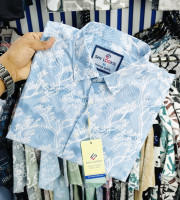 SBD-0276-ফুল হাতা প্রিন্ট শার্ট(পিউর কটন)