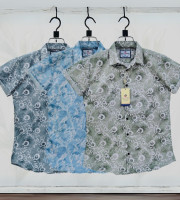 Com1.-0101 - পিউর কটন (হাফ হাতা শার্ট) কম্বো-৩ পিছ