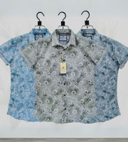 Com1.-0106 - পিউর কটন (হাফ হাতা শার্ট) কম্বো-৩ পিছ